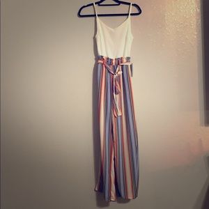 New with tags jumpsuit, pants romper